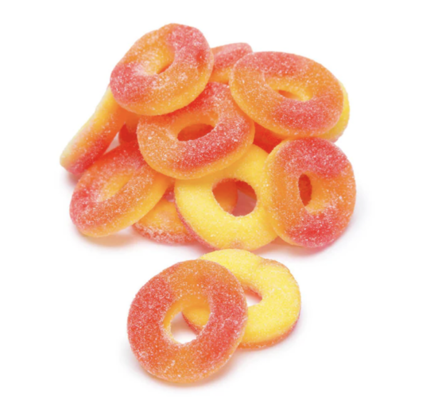 Peach Rings with THC by Gushi